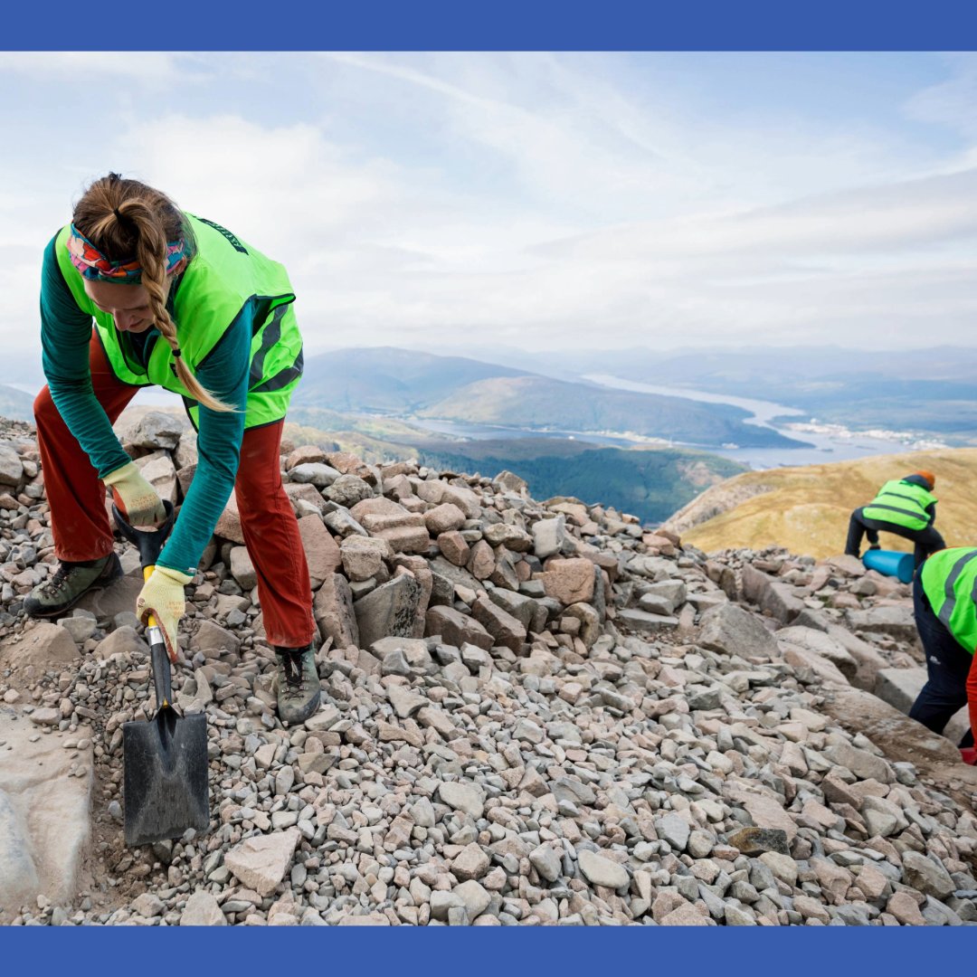 During the past decade, visitors to Ben Nevis have increased from 100,000 each year to 160,000, meaning continuous management of the mountain track is needed.

Help our vital work on Nevis with our Wild Ways Path Appeal: eu1.hubs.ly/H0kBlsk0 

Photo taken by Chris Prescott