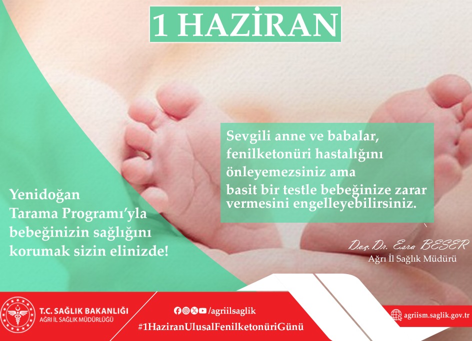 Ağrı ADSM (@agriadsm) on Twitter photo #1haziranulusalfenilketonürigünü
<a href="/saglikbakanligi/">T.C. Sağlık Bakanlığı</a>
@kemalmemisoglu53
<a href="/sbsggm/">Sağlığın Geliştirilmesi</a>
<a href="/sbkhm/">Tony</a>
<a href="/halksagligigm/">Halk Sağlığı Genel Müdürlüğü</a>
<a href="/yhgmsb/">Yönetim Hizmetleri Genel Müdürlüğü</a>
@tcagrivaliligi
<a href="/doc/">doc</a>.dr.esrabeser
#AğrıEğitimveAraştırmaHastanesi #1haziranulusalfenilketonürigünü
<a href="/saglikbakanligi/">T.C. Sağlık Bakanlığı</a>
@kemalmemisoglu53
<a href="/sbsggm/">Sağlığın Geliştirilmesi</a>
<a href="/sbkhm/">Tony</a>
<a href="/halksagligigm/">Halk Sağlığı Genel Müdürlüğü</a>
<a href="/yhgmsb/">Yönetim Hizmetleri Genel Müdürlüğü</a>
@tcagrivaliligi
<a href="/doc/">doc</a>.dr.esrabeser
#AğrıEğitimveAraştırmaHastanesi