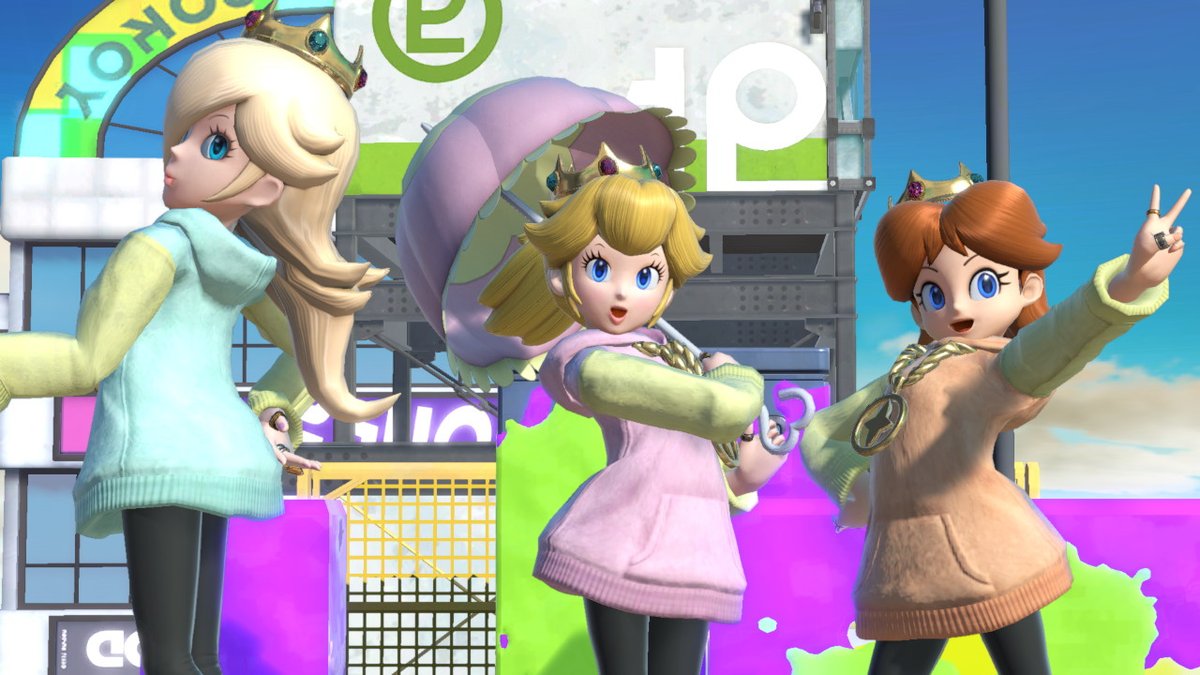Boo-YAAAAAAHHHHHH!
Inkling Pearlescent Fashion Peach, Daisy, and Rosalina are now released!  

Download the mods here: 
Peach: gamebanana.com/mods/597967
Daisy: gamebanana.com/mods/597968
Rosalina: gamebanana.com/mods/597969