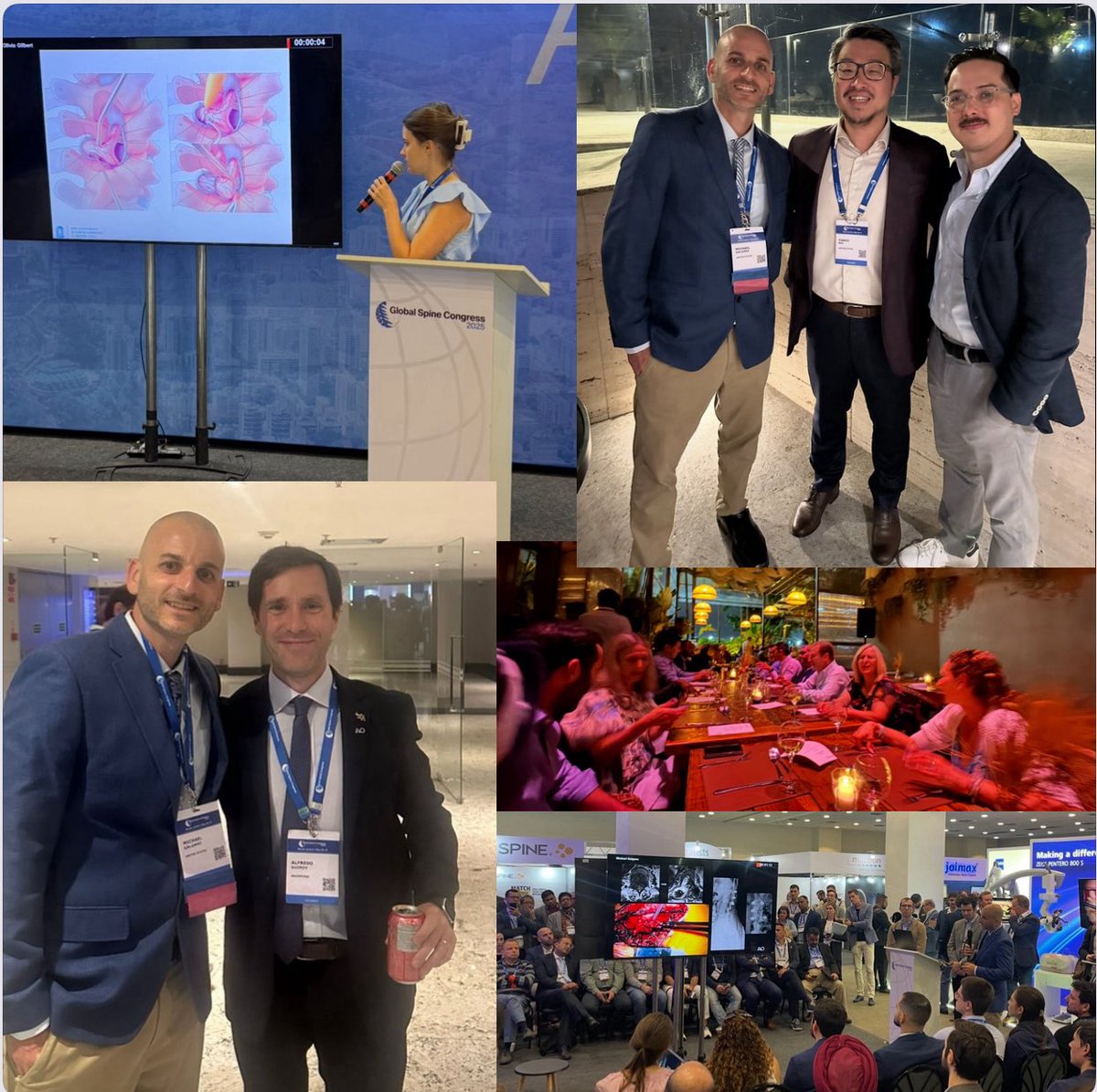 MGalganoMD's tweet image. Awesome time in #Brazil at #GSC2025!
The international connections that are made and knowledge shared are transformative for spine care around the world.
@alfredoguiroymd
@rafdelag
@oliviagil7
@BrownNSGY
@UNCneurosurgery