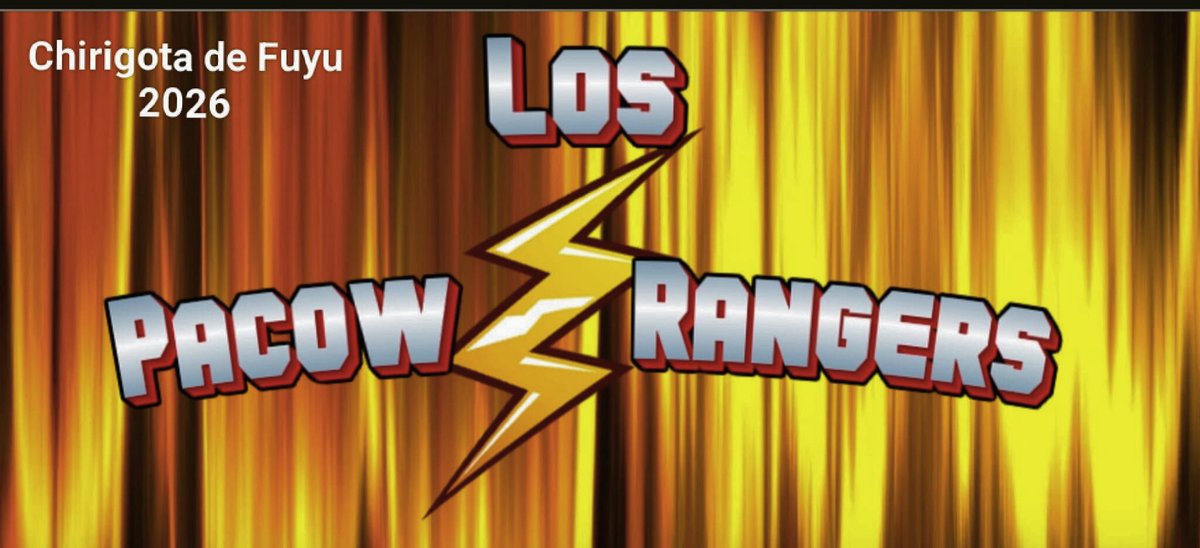 Viendo la situación en la que se encuentra sumergido el pueblo de Bollullos, desde la Chirigota de Fuyu hemos decidido dar un paso adelante y hemos tomado la determinación que para el año que viene seremos LOS PACOW RANGERS, se va a acabar to la tontería aquí ya ome.