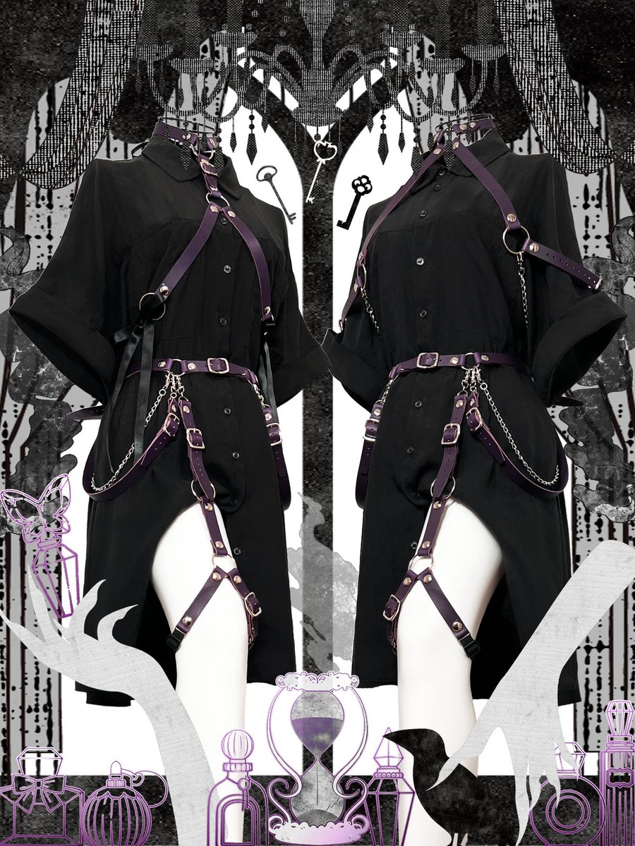 Otori_craft's tweet photo. 💜🪞 ´-    
𝓕𝓮𝓶𝓶𝓮 𝓯𝓪𝓽𝓪𝓵𝓮 𝓿𝓲𝓸𝓵𝓪
✦••┈┈┈••✦••┈┈┈••✦

いずれか御好みの
ハーネス上下セット
【抽選で1名様】へプレゼント

▼応募方法（ツリー必読）
フォロー［ @Otori_craft ］&amp; リポスト

〆切：6/4 https://t.co/RkHVIkc1PC