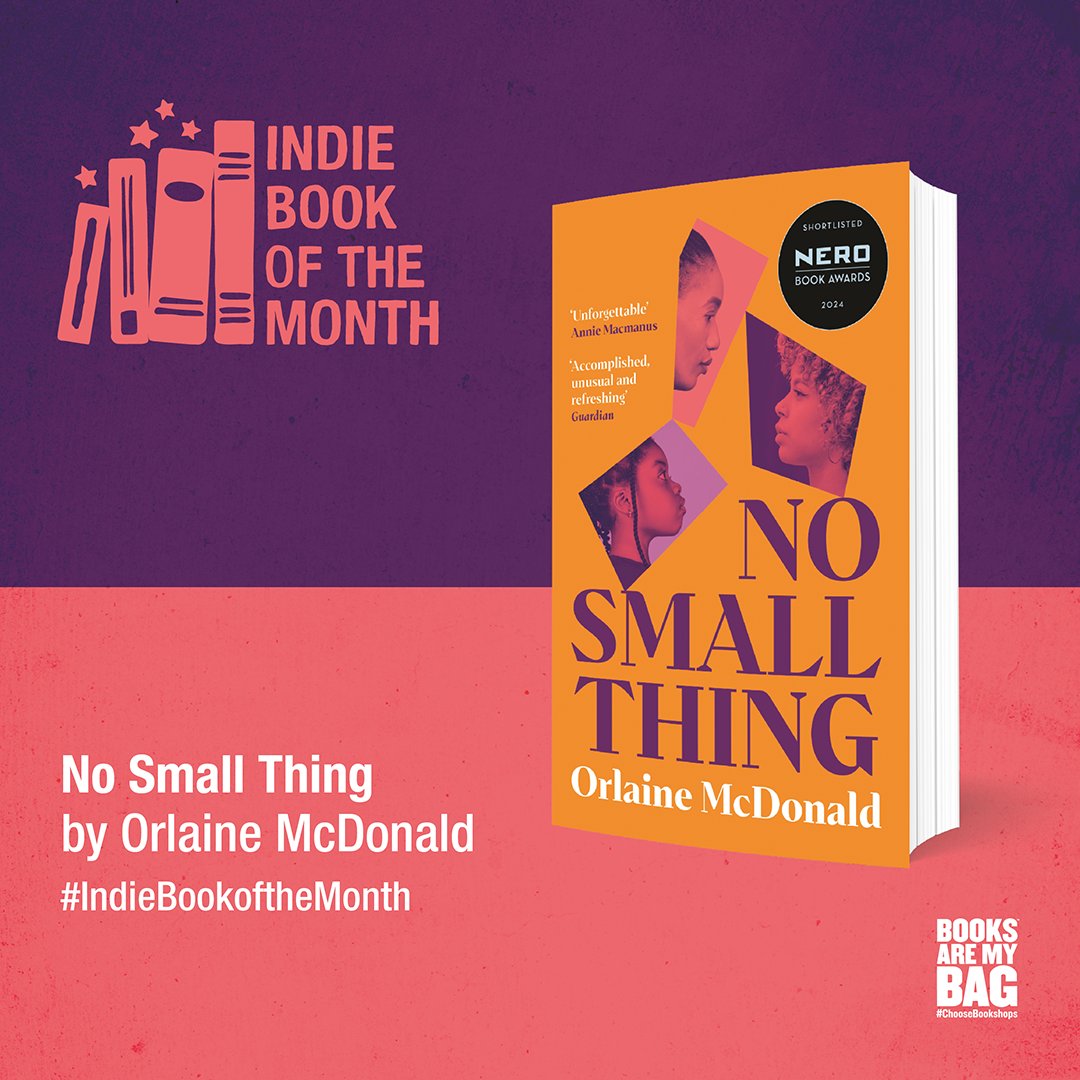 Books Are My Bag (@booksaremybag) on Twitter photo 📚 No Small Thing by Orlaine McDonald is our Fiction #IndieBookoftheMonth for June!
Burning with hope and desire, it evokes the power and pain of mothering, and the damage we can do to the people we should love the most.
📍 Available in independent bookshops now
<a href="/serpentstail/">Serpent's Tail</a> 📚 No Small Thing by Orlaine McDonald is our Fiction #IndieBookoftheMonth for June!
Burning with hope and desire, it evokes the power and pain of mothering, and the damage we can do to the people we should love the most.
📍 Available in independent bookshops now
<a href="/serpentstail/">Serpent's Tail</a>