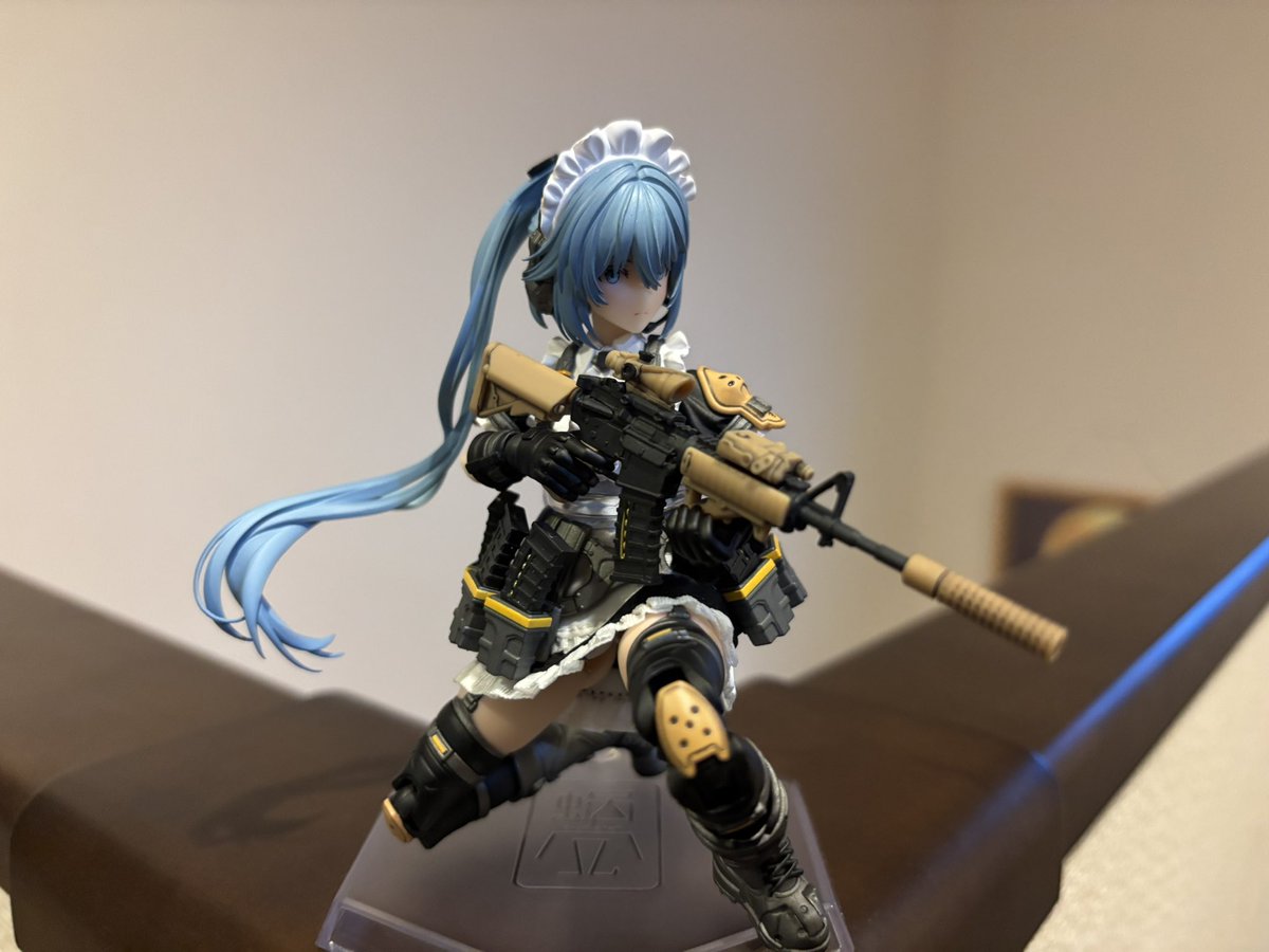 初めて海外製を購入。
こんなにクオリティ高いのか！
【好き要素】が詰まり過ぎている。。。
カッコ良すぎるって。

このメーカーのファンになりました。
シリーズ化を強く希望します！

 #常磐和音
#タクティカルメイド
#SNAILSHELL
#蝸之殻