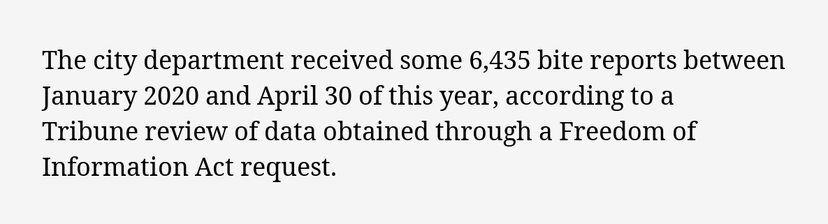 Chicago Tribune: As residents and dogs again fill Chicago parks, data shows fewer than 1 in 4 reported bites result in citations chicagotribune.com/2025/06/01/les…