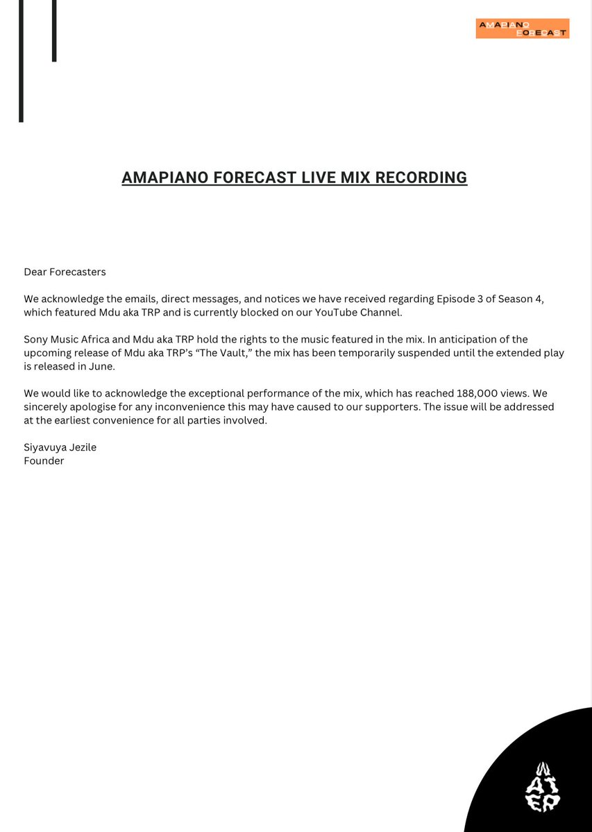 Amapiano Forecast (@amapianoforecas) on Twitter photo 