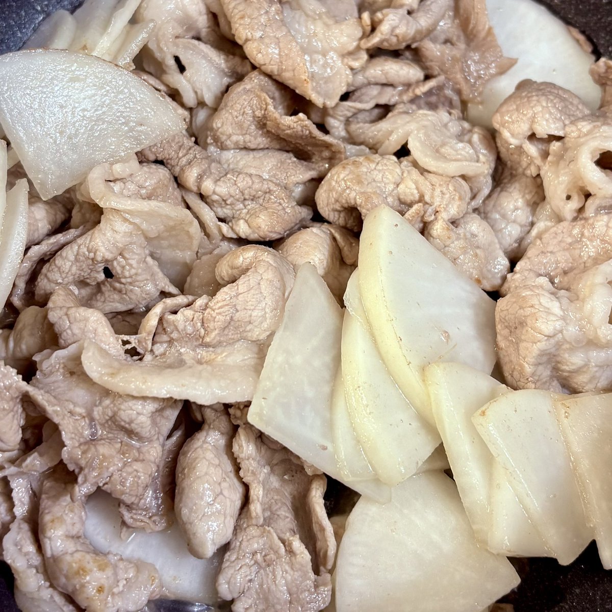 今日も豚肉と大根に頼ってしまった。