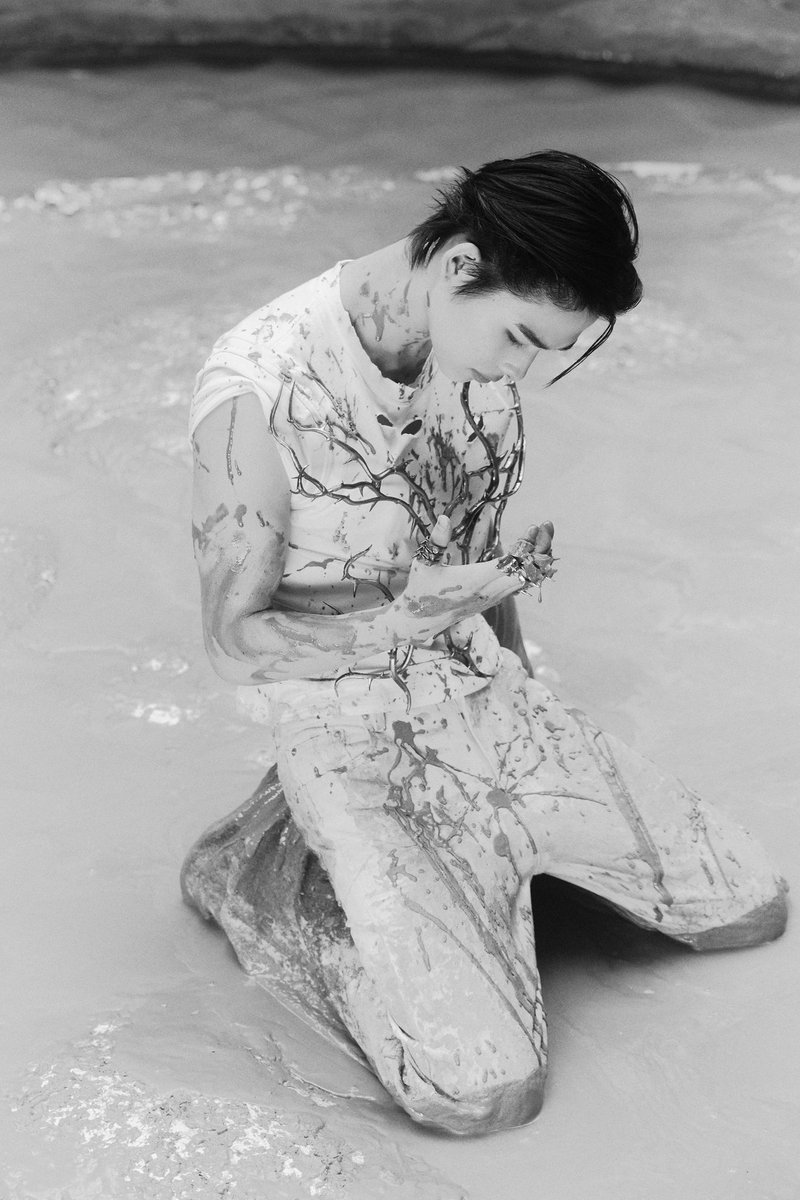 Would you pull me out, hands trembling, eyes wide with worry? Or would you step forward, slow and deliberate, kneel beside me, and let our chaos mix until we forget who we were before this moment? Either way, I’d let you. I’d let you ruin me beautifully.