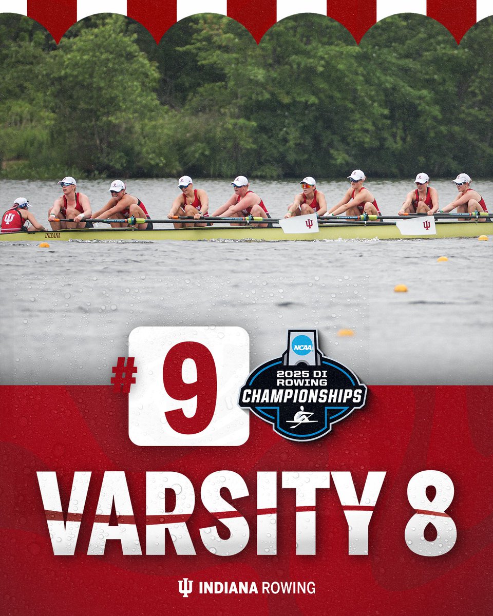 No. 9️⃣ nationally. 

Our Varsity Eight earns its best-ever finish at an NCAA Championships!