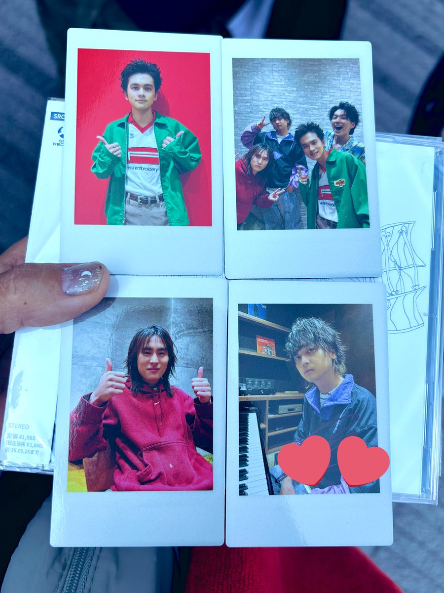 北村匠海 オリジナルチェキ風カード 群青飛行 愛してるぜベイベー//