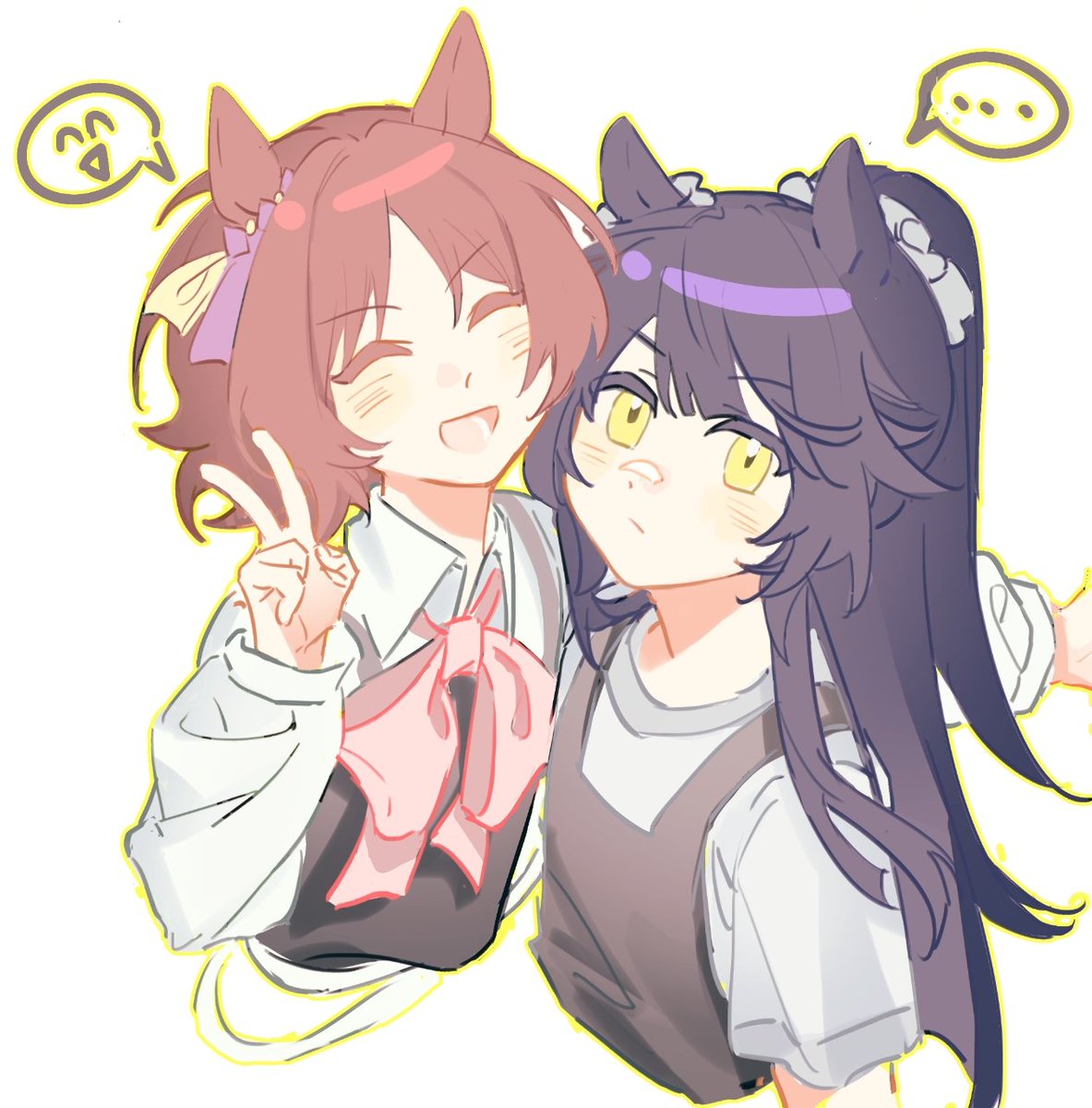 ccbbxing's tweet image. 6/1
ロレブラ
#ウマ娘