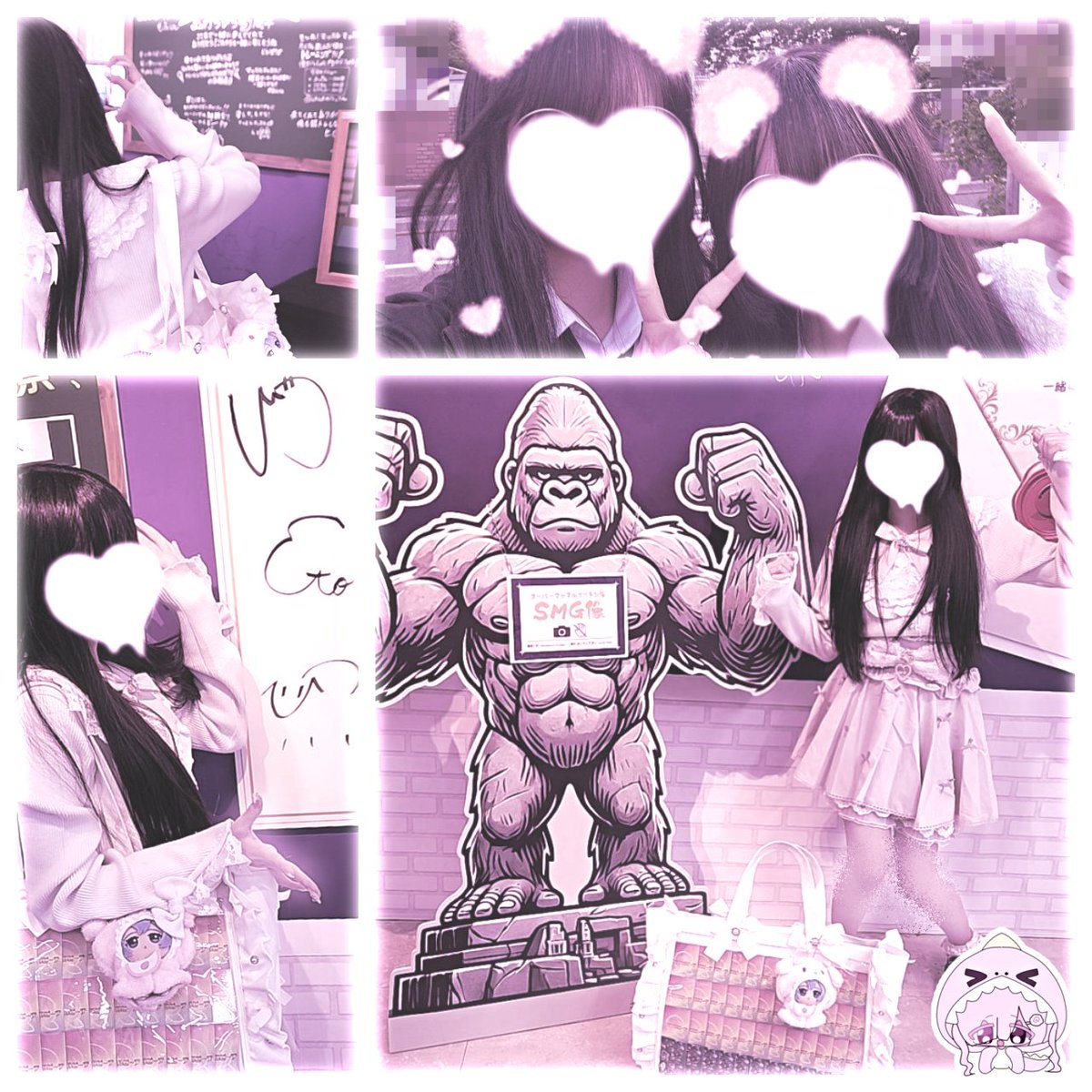 ぷぴぱ参戦してきました~＞ω＜/♥

ごりらとマッスルしてきましたよ💪🏻❤︎
かわいい空間で幸せでしたー😭😭🩷

落書きも見れてはっぴーᐡp  ̫ =ᐡ🍓
たのしかったですー‼️‼️‼️

︎ ︎♡ ︎ #ぷぴぱ #からぴち ︎︎ ︎   ̴̶̷̤ . σ̴̶̷̤