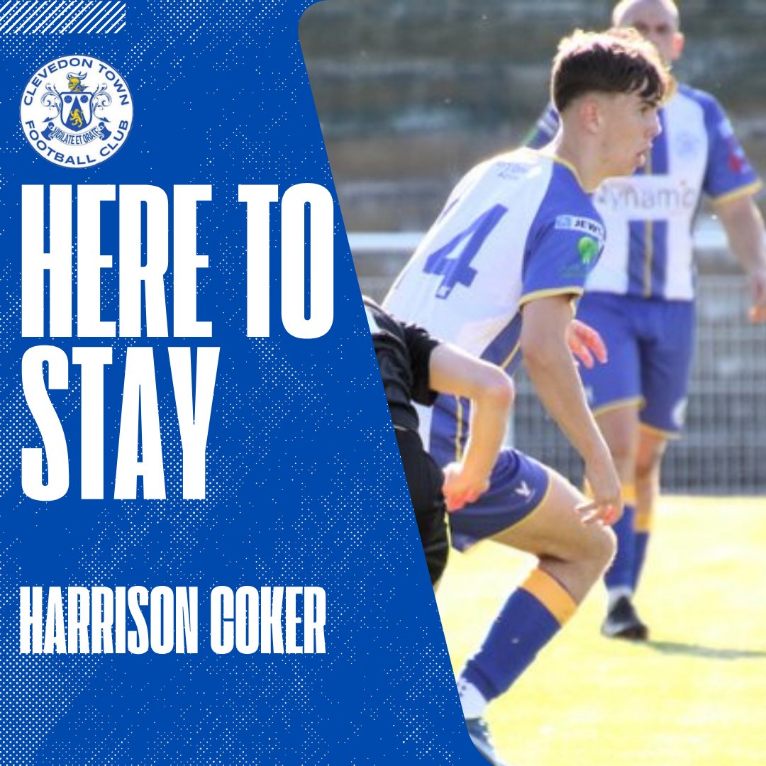 COKER SIGNS ON!✍️🔵

We are delighted to announce that Harrison Coker has signed on ahead of the 25/26 season! 

Jamie Smith - Harrison featured 31 times last season after joining from Bristol Rovers. He’s an excellent young player with huge potential, and we are looking forward