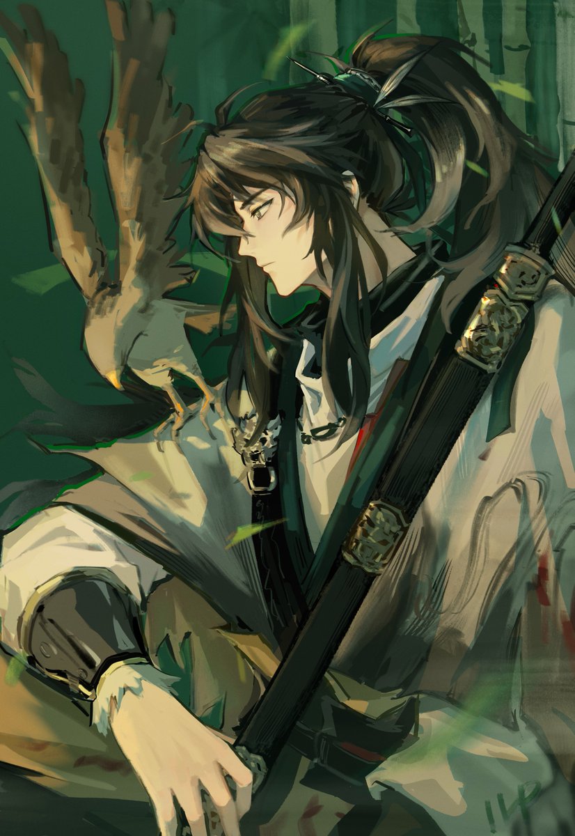 driverirp's tweet image. #WuWaFanart #Qiuyuan #仇遠
鳴潮的男人perfect🥰
bro你武器真的不是笛子嗎？