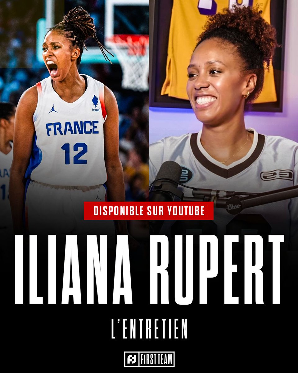 𝗜𝗟𝗜𝗔𝗡𝗔 𝗥𝗨𝗣𝗘𝗥𝗧, 𝗟'𝗘𝗡𝗧𝗥𝗘𝗧𝗜𝗘𝗡 🎙

4 ans après son premier entretien chez nous, Iliana Rupert est revenue dans nos studios pour une longue discussion autour de sa carrière et de l'Équipe de France ! 

Son choix de privilégier l'Équipe de France à la WNBA, sa