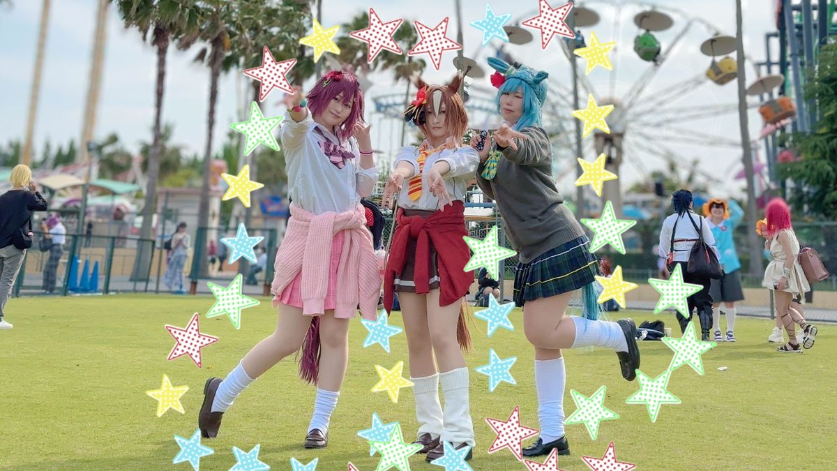 初のスパコス〜ギャルダンことエンタメくじ衣装のアルダンやってきた〜
れんつつつつさんが撮影中の様子撮ってたくれた🫶🏻🫶🏻🫶🏻