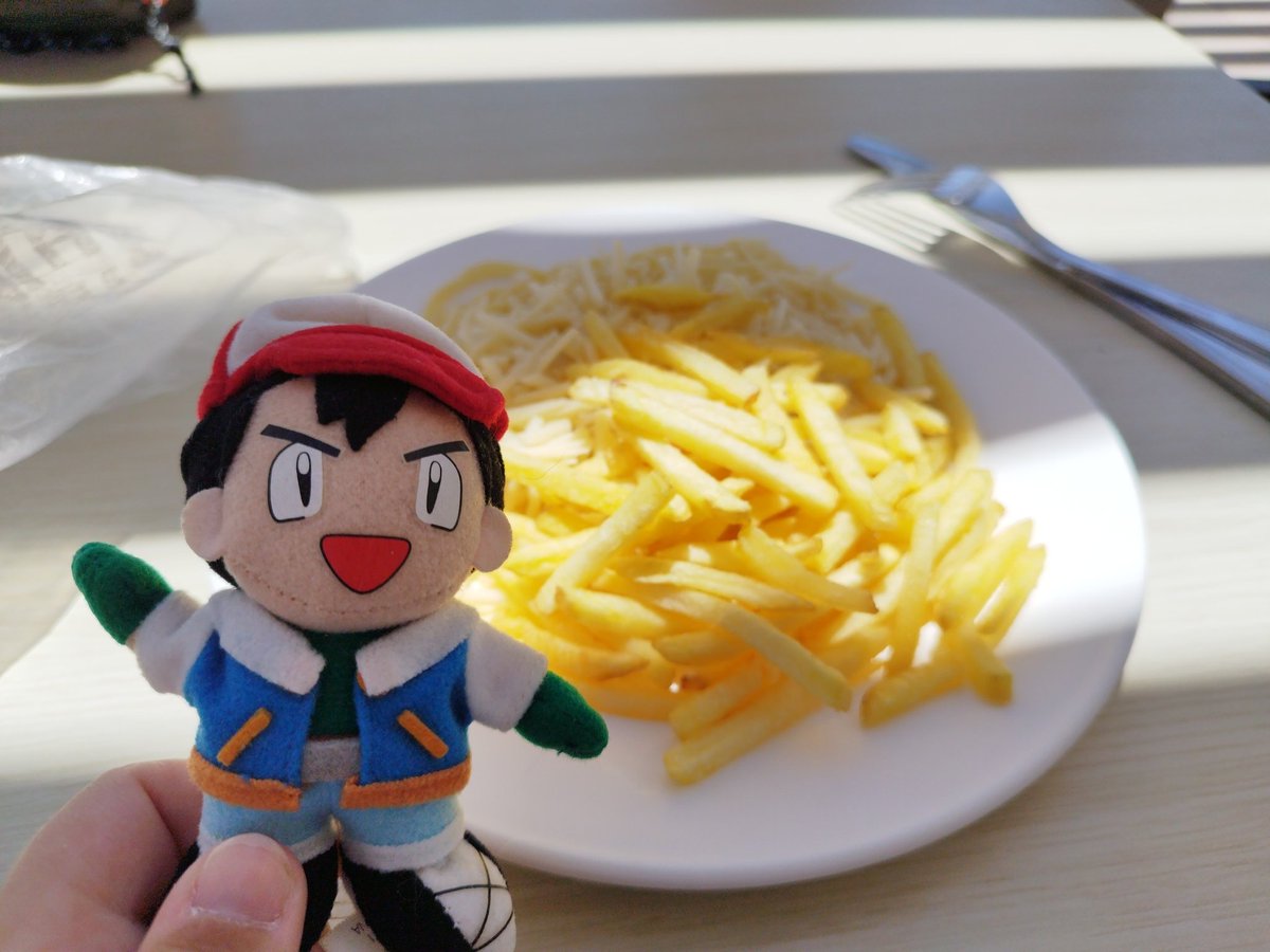 I sure am eating food