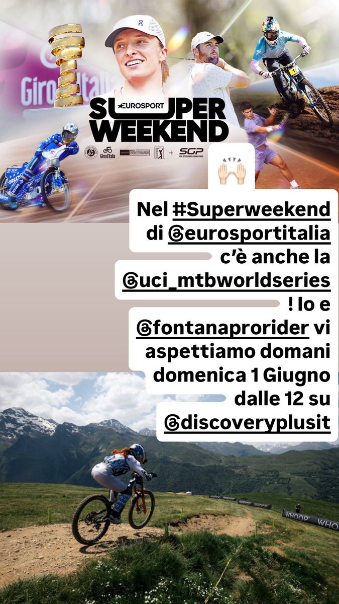 Vi aspettiamo live ! 
Per domande a Marco #eurosportciclismo