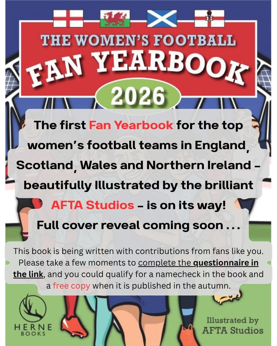 Women's football supporters. We want to know your experience as a fan of your club.

What would a new supporter of your team like to know – about fan culture, the history, the matchday experience?

Please take a few minutes to complete this online questionnaire and help us to