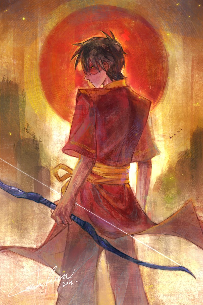 KamuiVivy's tweet image. #zutara
I fantasized about their story about Hou Yi and Chang'e