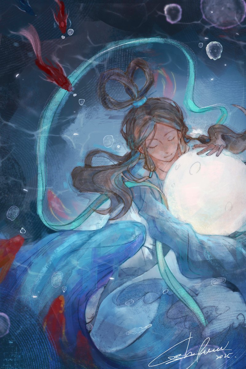 KamuiVivy's tweet image. #zutara
I fantasized about their story about Hou Yi and Chang'e