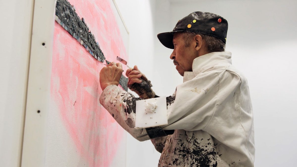 "I'm not a narrative painter. I don't do the idea, of the painting being the illustration of an idea. It's all about the materiality of the paint."

Watch the late Jack Whitten on Art21: youtube.com/watch?v=GFVsd4…