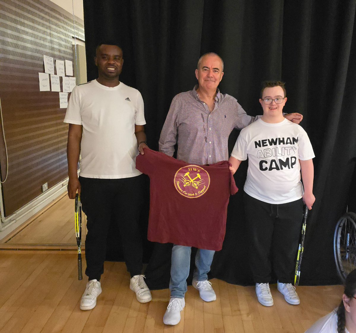 Neil Taylor (@hammers4work) on Twitter photo #hammersforworkandsupport
Supports <a href="/NewhamAbility/">Newham Ability Camp</a>
<a href="/WestHam/">West Ham United</a> <a href="/BrewDog/">BrewDog</a>
Run by volunteers supported by hammers fans #hammersforworkandsupport
Supports <a href="/NewhamAbility/">Newham Ability Camp</a>
<a href="/WestHam/">West Ham United</a> <a href="/BrewDog/">BrewDog</a>
Run by volunteers supported by hammers fans