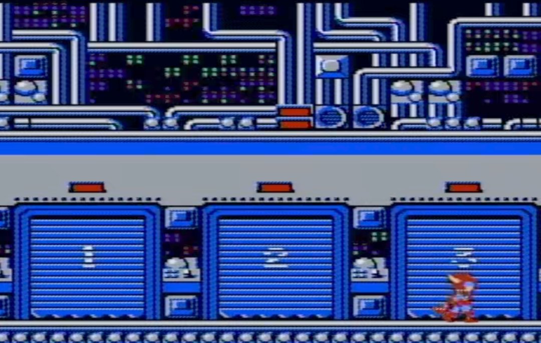 問題です!!

ファミコンのコナミワイワイワールドの一画面です。この1、2、3番のシャッターの各部屋に入るとどうなるか教えて下さい。