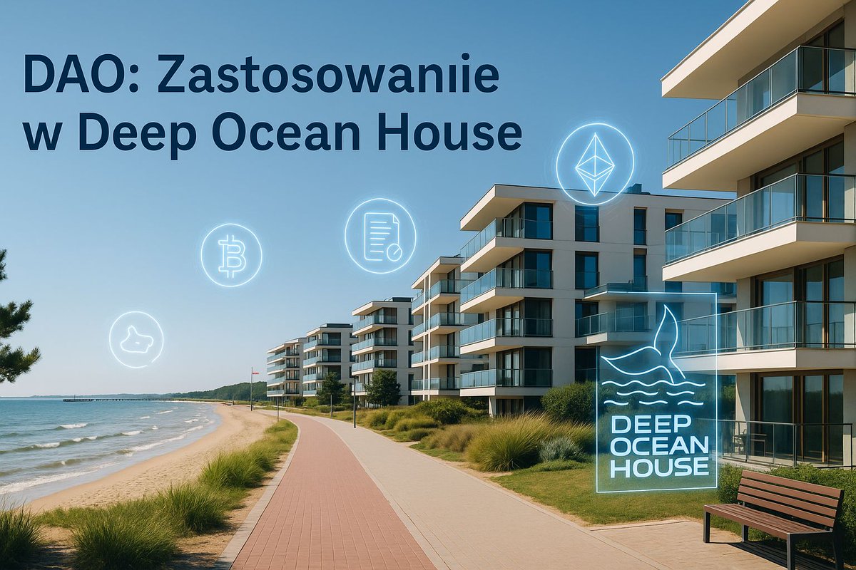 Masz dość braku wpływu na swoje inwestycje? Teraz dzięki DAO i tokenizacji w Deep Ocean House decydujesz o najważniejszych sprawach online! Jakie decyzje chciałbyś mieć pod kontrolą? #tokenizacja #RWA