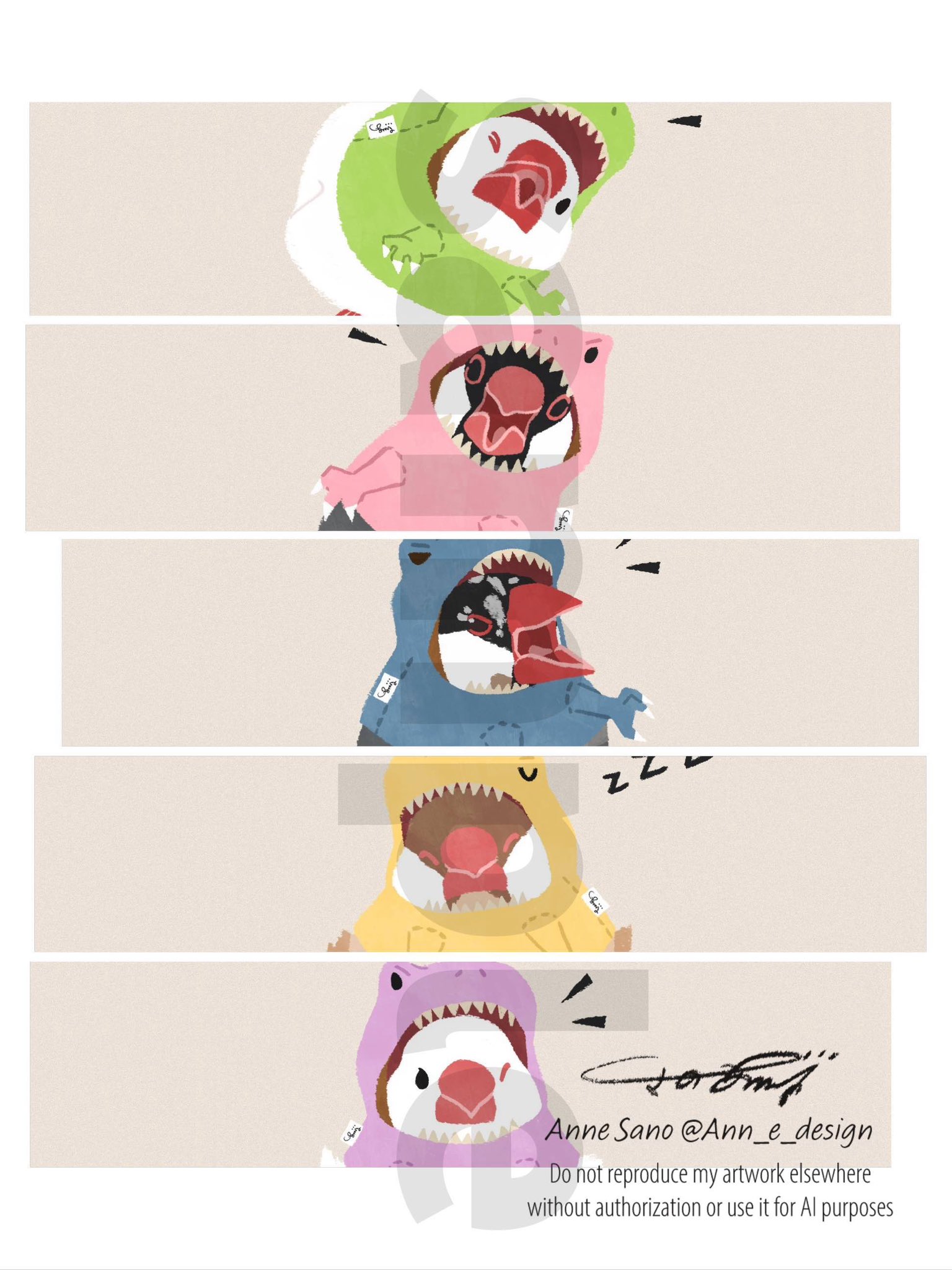 annnna似顔絵 サントリー#suntory #サントリー天然水#サントリー天然水cm