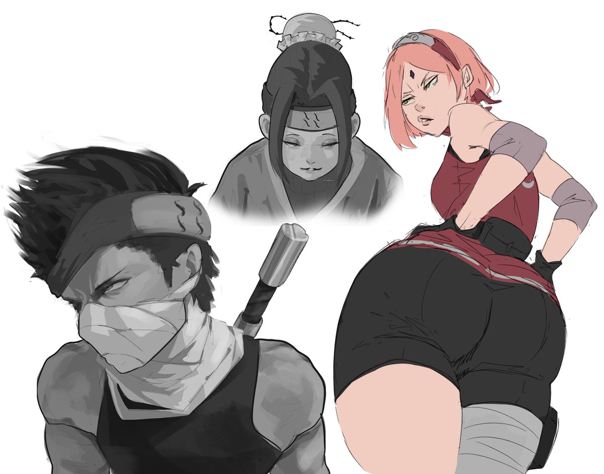 Naruto sketch dump