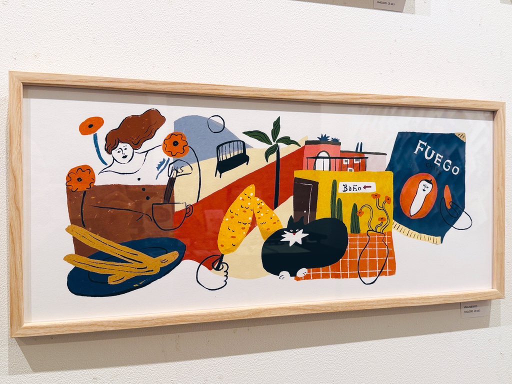 【Sasas個展「MILAGRO」オンライン販売受付】展示作品の一部を販売受付中🖼️
1 「憧れの街」
2「Beautiful Life」
3「pray」
4「VIVA MEXICO!」
1→363mm×363mm 40,000円
2→302mm×392mm 35,000円
3→311mm×224mm 25,000円
4→614mm×264mm 40,000円
ジークレープリント2枚限定・額装込み・税込→
