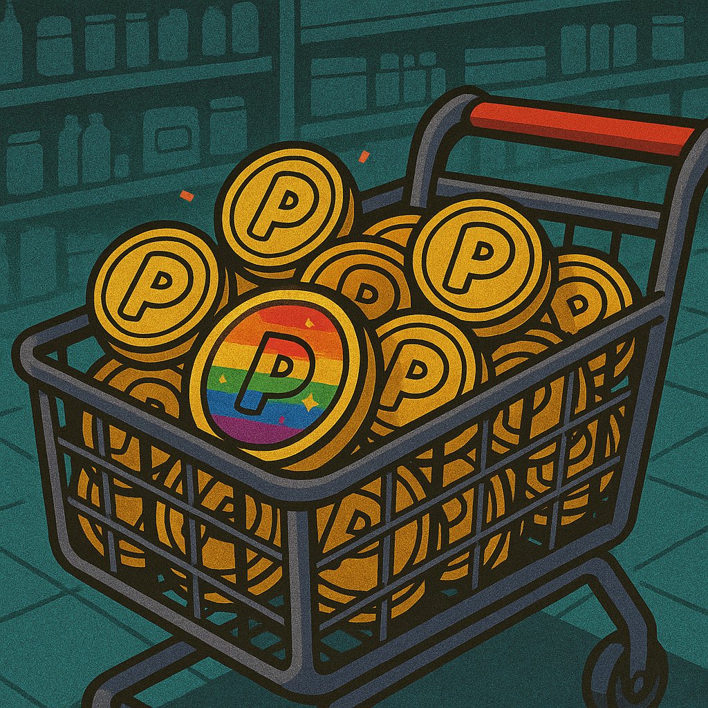 josh_sol_degen's tweet photo. Cart full of coins but Only one will grow this month.
The choice is obvious. 🌈
$PRIDECOIN is the meta
#pridecoin #pridemonth2025 #PrideMonth https://t.co/imW2Nah0Ye