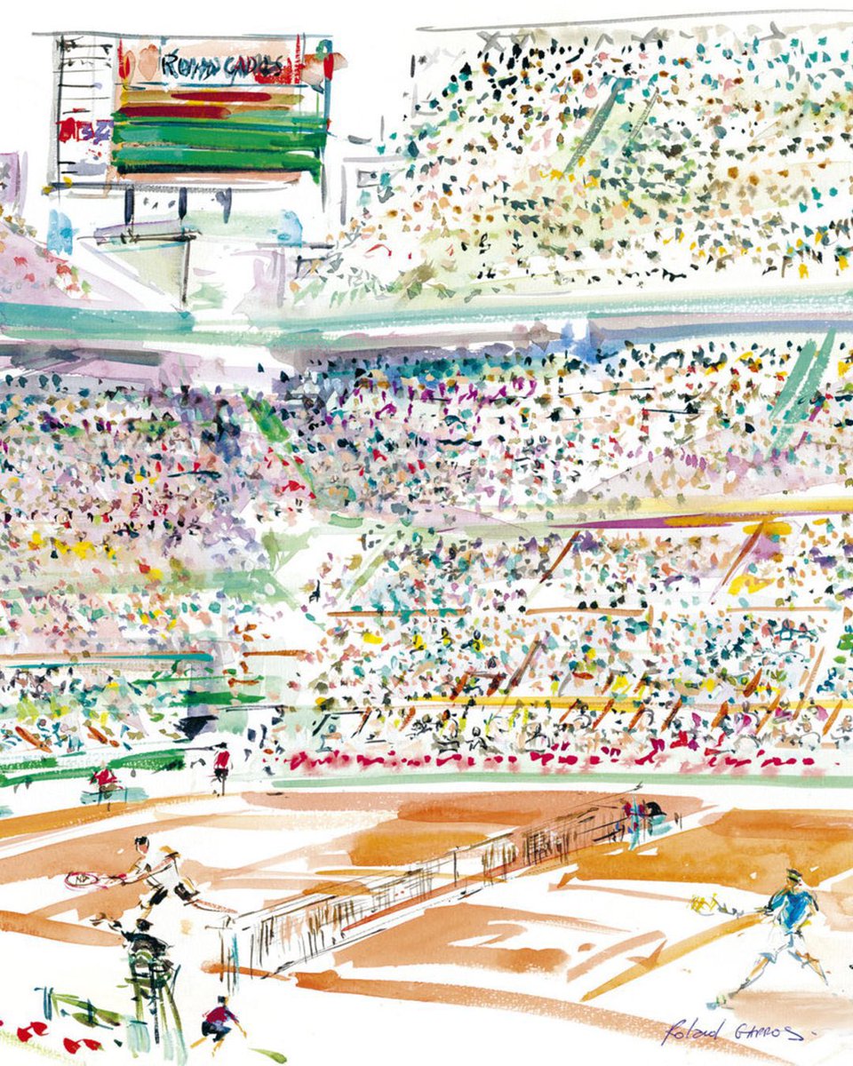 Meet Joël Blanc - The Artist that Paints at Roland-Garros😮‍💨