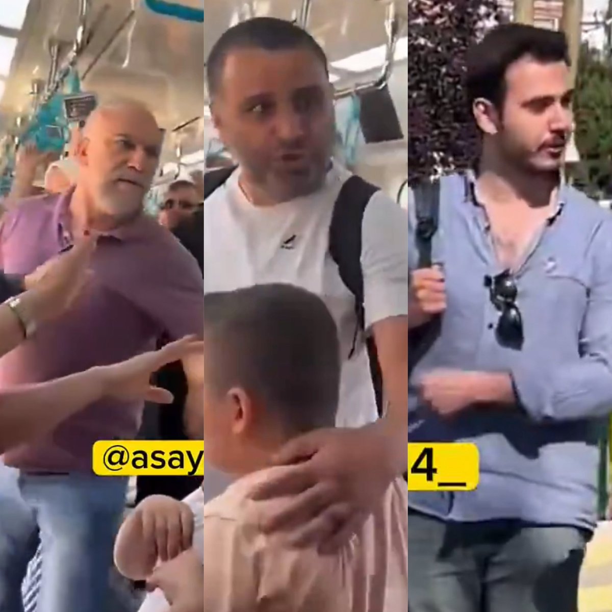 “Mavi gömlekli, yumruk atan kel adam”

Türkiye iki gündür çalkalanıyor, olay Sedat Peker’e kadar gitti.

Olayın başında çocuklu adam, kapalı kıza kapının kenarında durması nedeniyle tepki göstermiş ve dakikalarca söylenerek sonunda da kızı ağlatmış, videoya dikkatle bakarsanız