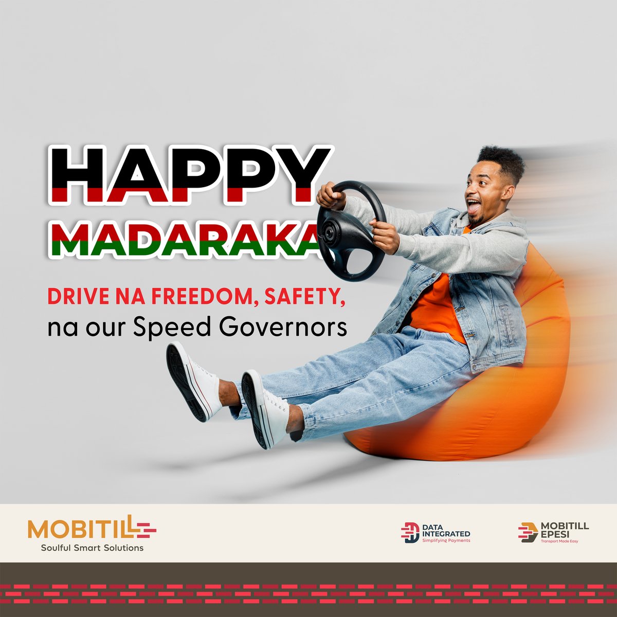 DataIntegrated's tweet photo. Madaraka means taking control — on the road too! 
Drive na freedom, safety, na our Speed Governors.
#Tunajiamulia #MadarakaDay 🇰🇪 https://t.co/0Rqln55zRf