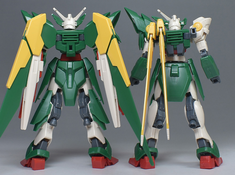 gundams_blog's tweet image. フェニーチェはアシンメトリーなのに対し、リナーシタはシンメトリー。目もオッドアイからグリーンのみに変化。オッドアイも良いけど、バランスの取れたリナーシタもグッド。
#ガンダムフェニーチェリナーシタ #HGBF