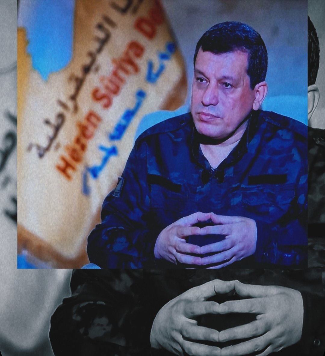 Ez qebûl nakim welat û gelê min bê maf û bê azadî bimîne.

Serok û Fermandarê Rojavayê kurdistanê.