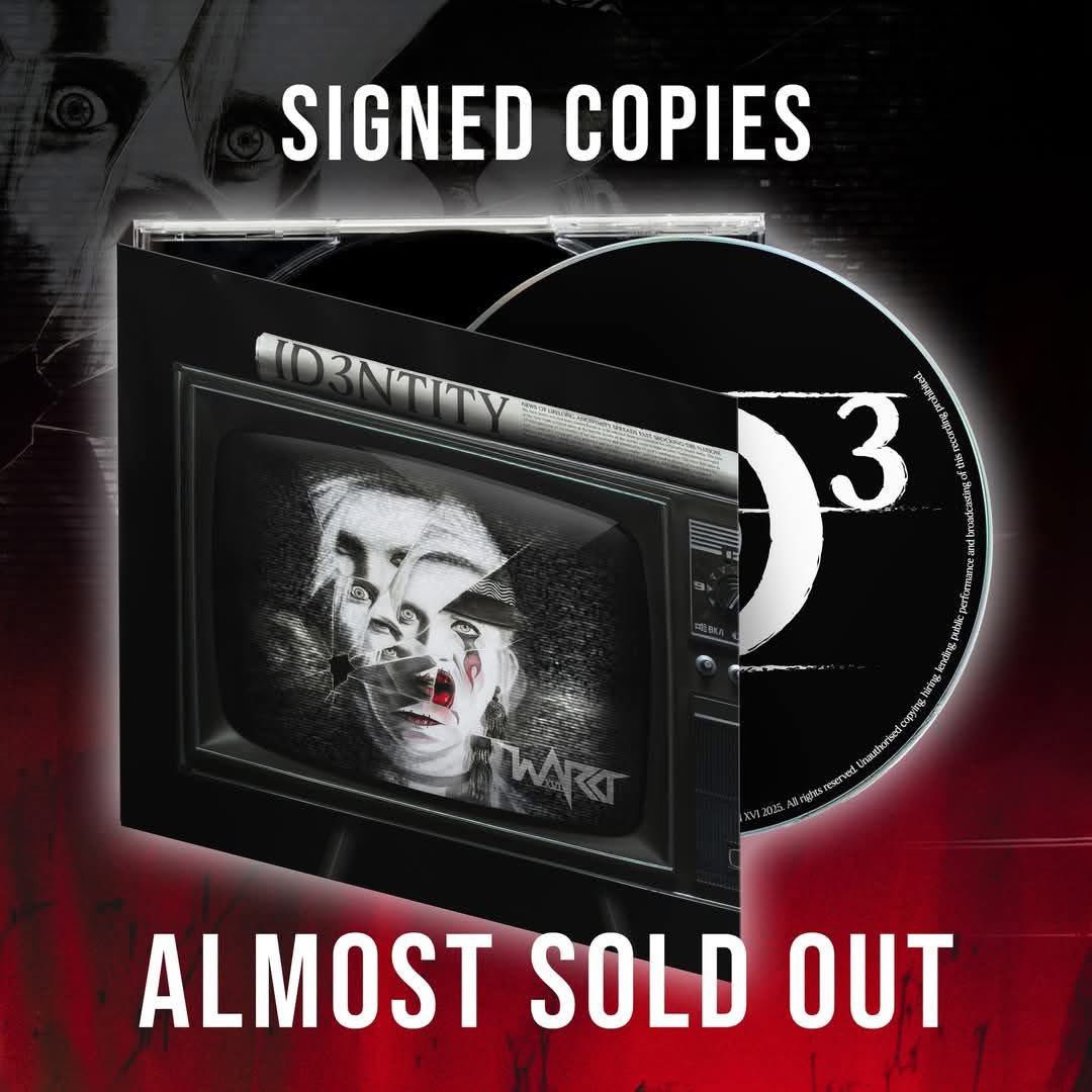 ‼️Selling fast ‼️

Inmates, There are only 35 signed copies left in the IDENTITY preorder.
As an added bonus all signed preorders will also be numbered according to chronological order.
Act fast

<a href="/EaracheRecords/">Earache Records ♠️</a>  <a href="/SaNPRuk/">SaN PR</a> 

earache.com/collections/wa…