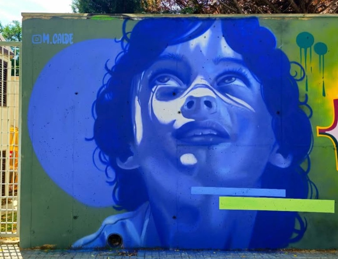 MolinaStreetArt's tweet photo. 'Caputxins 25' by Catalan Calde in Vic, Spain (2025) #calde #streetart #lamolinastreetart | photo via artist mysl .nl/HzQmc https://t.co/NyaNGUbO3a