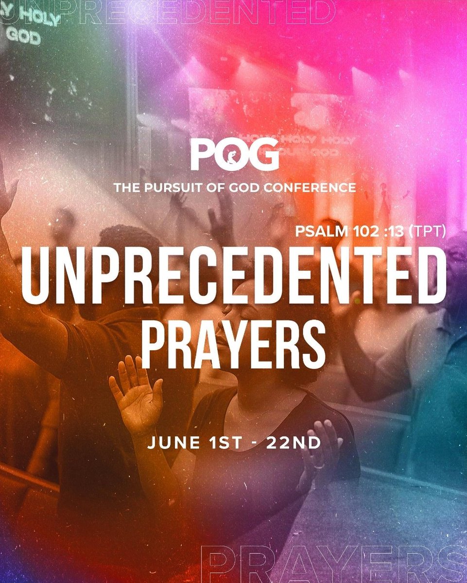 We have started!! KEY into our Pursuit Of God Conference over the next 21 days. Let's pray and fast together to bring forth God's plans and purposes insurance lives. 
#pray #fasting
