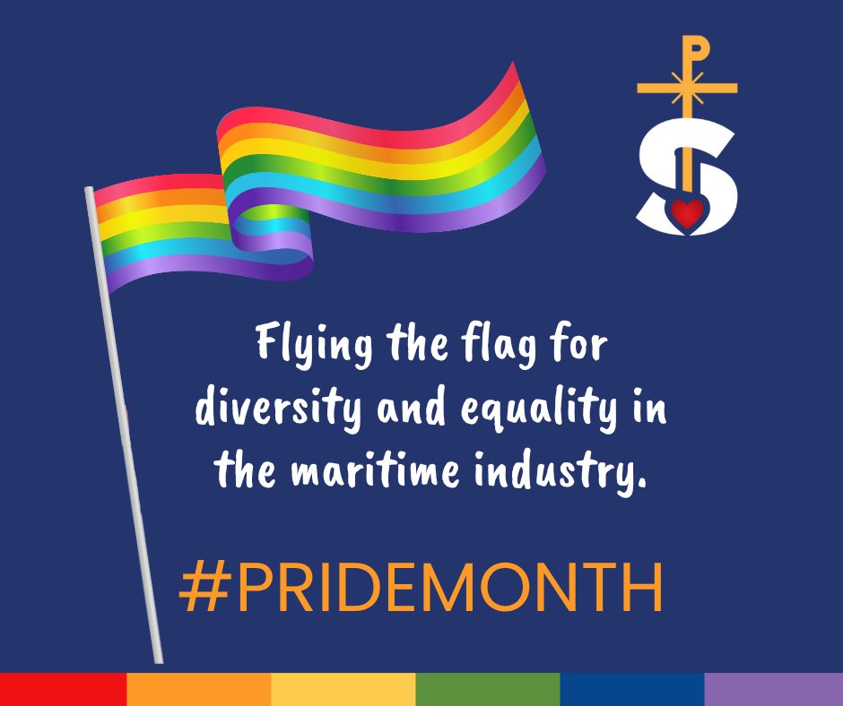 🏳️‍🌈 We’re fying the flag for diversity and equality this #PrideMonth! 🏳️‍🌈 

#PrideMonth #DiversityAndInclusion  #Seafarers #Seafarer #SeafarerLife #ShipCrewing #Seaman #Centre #LifeAtSea #MerchantNavyLife #Liverpool #SeamanCentre
