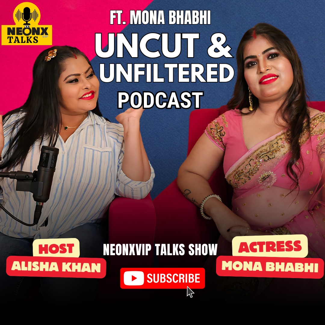 Neonxviptalks's tweet photo. Funny &amp; Unfiltered: Mona Bhabhi with Alisha Khan | NeonxVip Talks Podcast 

Youtube Link : https://t.co/i2Ip4JzH4k
#NeonXVIPTalks  #UntoldStory #PodcastShow #BollywoodInterviews #CelebrityPodcast  #LifeStory #BreakingBarriers #DhamakedarInterview #ExclusiveTalks https://t.co/igsaWRz5Vb