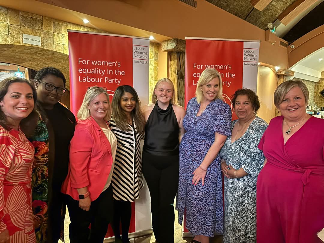 Pam Randhawa (@randhawa_pam) on Twitter photo An inspirational evening at Labour Women's Network. Annual Gala Dinner & fundraiser. Wonderful to hear from Angela Rayner with Jo Cox Women in Leadership Cohort 6 friends, colleagues 🌹🚺
<a href="/LabourWomensNet/">LabourWomensNetwork</a>
<a href="/NanSloane/">Nan Sloane</a>
<a href="/AngelaRayner/">Angela Rayner</a>
<a href="/DawnButlerBrent/">Dawn Butler ✊🏾💙</a>
<a href="/sahdaish/">Councillor Sahdaish Pall BEM</a> An inspirational evening at Labour Women's Network. Annual Gala Dinner & fundraiser. Wonderful to hear from Angela Rayner with Jo Cox Women in Leadership Cohort 6 friends, colleagues 🌹🚺
<a href="/LabourWomensNet/">LabourWomensNetwork</a>
<a href="/NanSloane/">Nan Sloane</a>
<a href="/AngelaRayner/">Angela Rayner</a>
<a href="/DawnButlerBrent/">Dawn Butler ✊🏾💙</a>
<a href="/sahdaish/">Councillor Sahdaish Pall BEM</a>