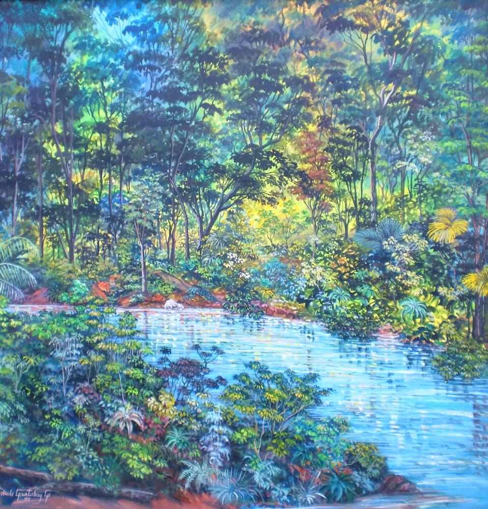 "Remanso I", by Venezuelan artist Iñaki Gurtubay Goicoechea (galphia.com/artist_ingo.ht…). His paintings are inspired by his love and concern for the environment. Excellent.
#art #originalart #paintings #beautifulart #fineart #figurativeart #artist #artwork #painting #drawing