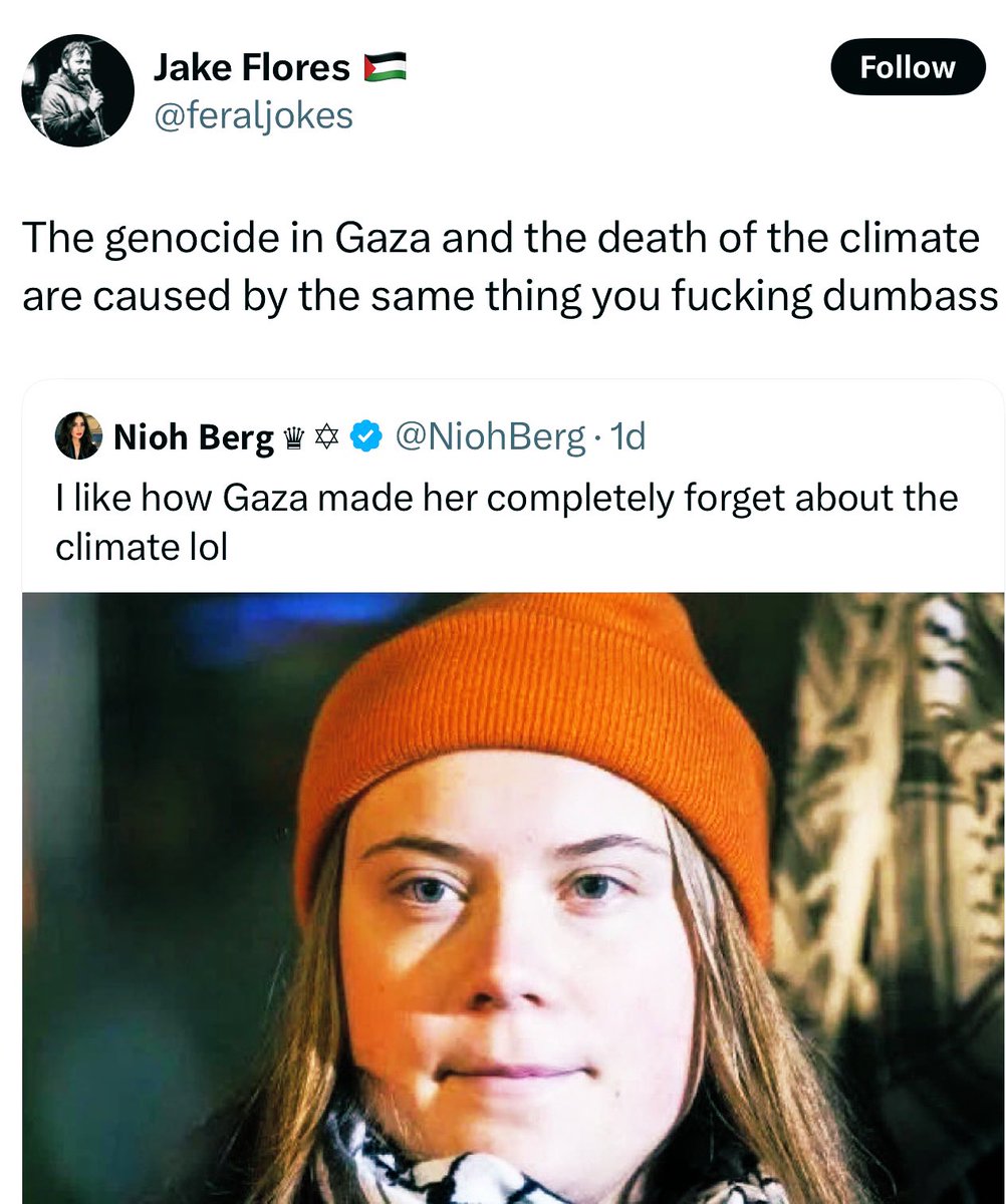 Hätten Sie es gewusst?

„DIE JUDEN SIND SCHULD AM KLIMAWANDEL!“