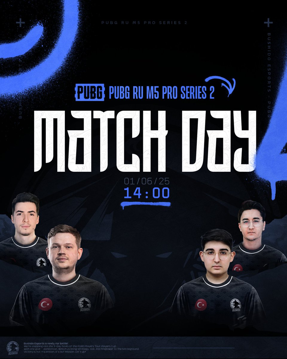 Günün ilk maçında PUBGRU M5 PRO SERIES 2 Turnuvasında sahnede olacağız!🔥

We’ll be on stage for the first match of the day at the PUBG RU M5 Pro Series 2 tournament!🔥

#BEone #PUBGRU #PUBG #PUBGEsports #PubgRuM5ProSeries2
