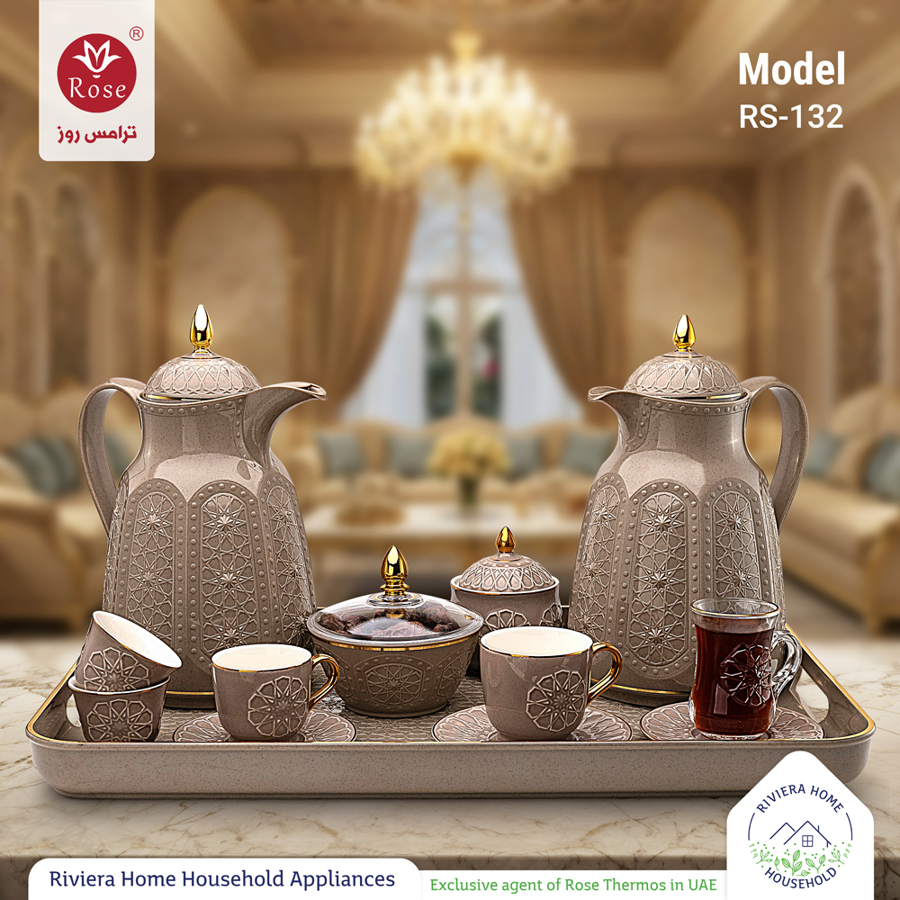 ✨ تفاصيل تصنع الفرق ✨
مجموعة ترامس واكسسوارات رائعة تزين مجالسك مع التحفة الفنية الجديدة من #ترامس_روز موديل RS-132، مُصمم بعناية ليعكس أصالة الضيافة العربية وفخامة اللقاءات.