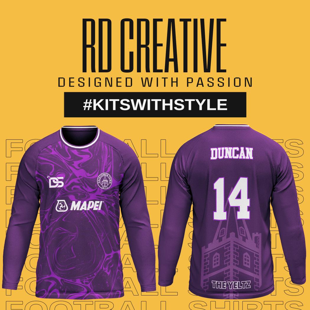 RDCreativeUK's tweet photo. Next up are the Concept Goalkeeper shirts for @halesowentownfc including a shirt inspired by one of my favourite Goalkeeper shirts of all time and paying homeage to the towns Black Country roots. https://t.co/BN2TOJPiD5