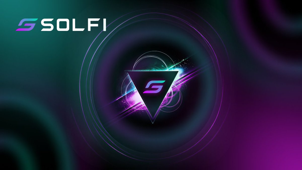 Why just stake when you can re-stake and rise? 🔁📈
SolFi empowers your $SOL with next-gen DeFi tools, built for speed, scarcity, and serious returns.
Welcome to the future of finance. 🚀
#SolFi #Solana #ReStaking #DeFiEvolution #Crypto